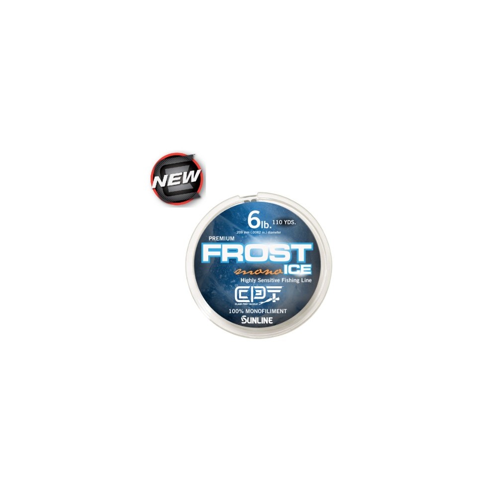 thumbnail image 2 of Clam Pro Tackle Frost Braid Ice Fishing Line - 4lb Test, 1lb Diameter, Smoke Color, 50 Yards 2 of 11
