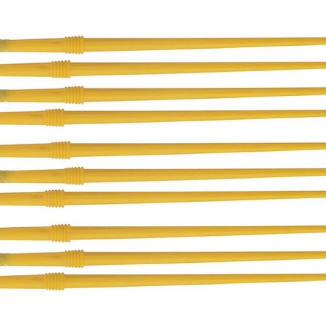 NYLON DISPOSABLE BRUSHES 1/4" PACK OF 100 