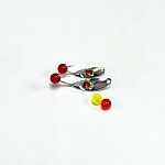 Ice Hopper Silver Finger Bead Spoon