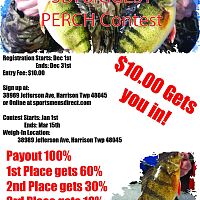 Big Perch Contest Entrance Fee