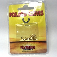 Northland Folded Clevis Gold #1
