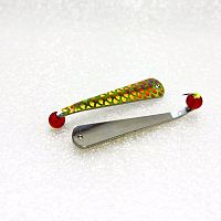 Guster Spoon Thin Fin SS Anti Scale Ruby Red/Chart Center