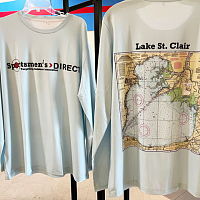 SDI LS Map Shirt Light Blue