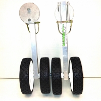 Ice Hopper Shack Jacker Shanty Wheel Kit