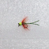 Fork Tail Tungsten Ice Flies Chartreuse