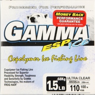 ESP FC Ice - Clear 100M Spool – GammaFishing
